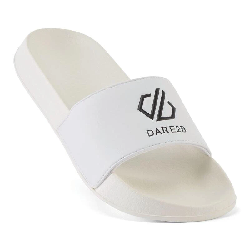 Dare 2b Arch Poolside Badslippers Voor Dames - Wit 1 Dare 2b Arch Poolside Badslippers Voor Dames - Wit
