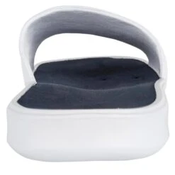 BADSLIPPERS VOOR HEREN SLAP 500 WIT/BLAUW 15 BADSLIPPERS VOOR HEREN SLAP 500 WIT/BLAUW -Schoenen Promotiewinkel badslippers voor heren slap 500 witblauw 6