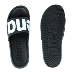 Schoenen Promotiewinkel -Schoenen Promotiewinkel badslippers voor zwembad heren urban zwart zwart 1