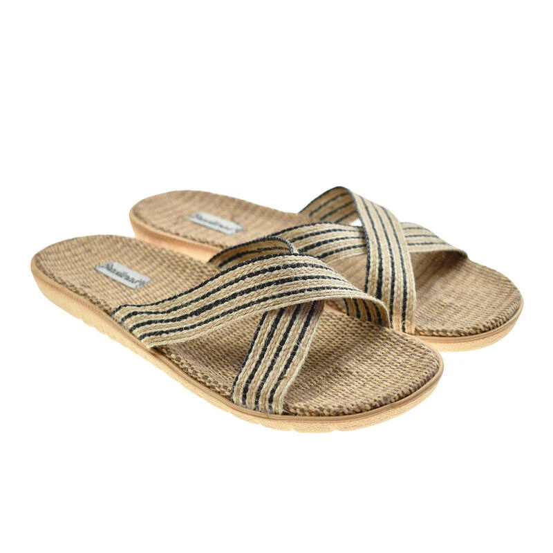 Braziliaanse Damessandalen In Zwart Met Rubberen Zool 1 Braziliaanse Damessandalen In Zwart Met Rubberen Zool