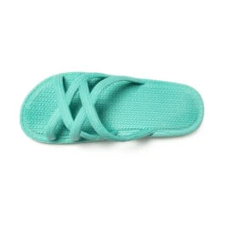 Damessandalen In Braziliaans Watergroen Met Antislipzool -Schoenen Promotiewinkel damessandalen in braziliaans watergroen met antislipzool 4