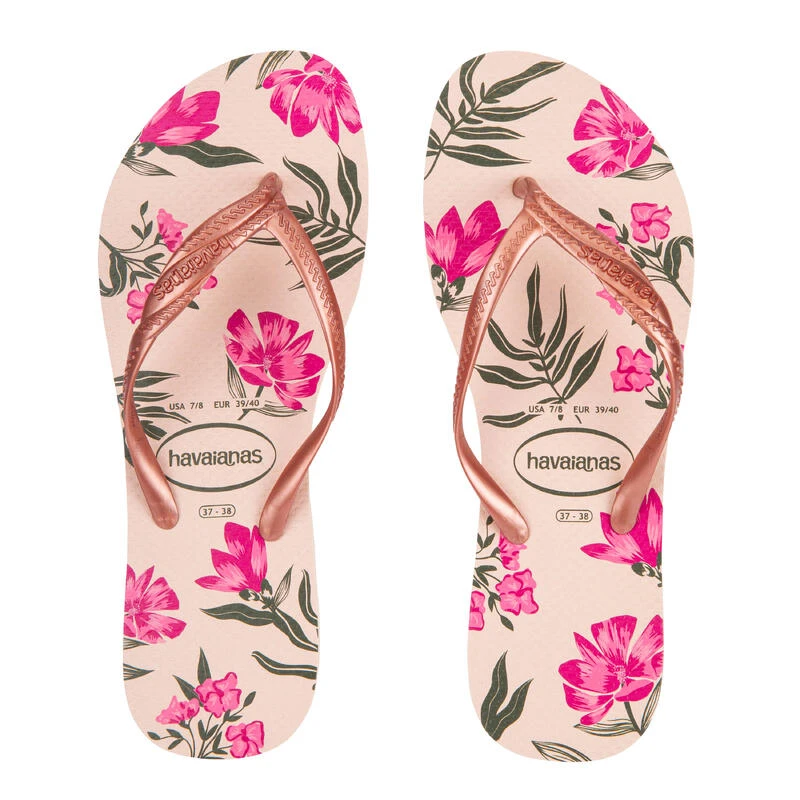 Havaianas DAMESTEENSLIPPERS Bloemen Roze Opeco 2 Havaianas DAMESTEENSLIPPERS Bloemen Roze Opeco - Afbeelding 2