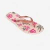 Havaianas DAMESTEENSLIPPERS Bloemen Roze Opeco