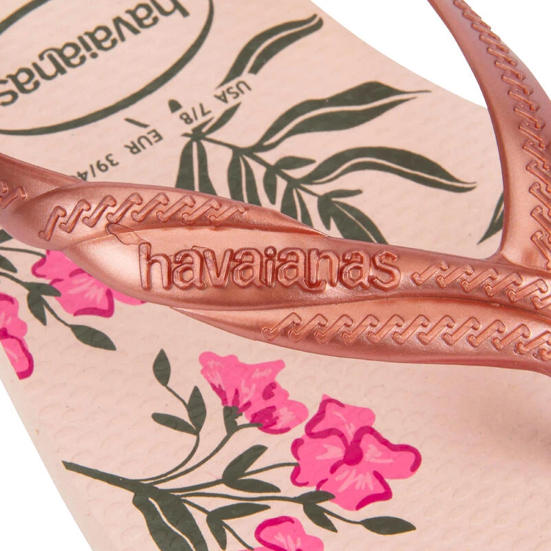 Havaianas DAMESTEENSLIPPERS Bloemen Roze Opeco 6 Havaianas DAMESTEENSLIPPERS Bloemen Roze Opeco - Afbeelding 6