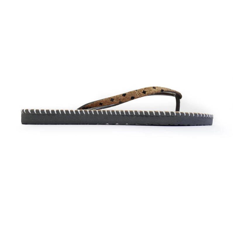 Espadrilles Dames Espadrilles In Grijs Met Rubberen Zool 3 Espadrilles Dames Espadrilles In Grijs Met Rubberen Zool - Afbeelding 3