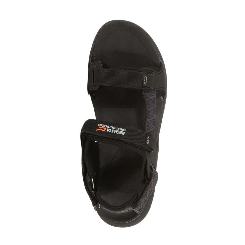 Regatta Marine Web Wandelsandalen Voor Heren - Zwart 2 Regatta Marine Web Wandelsandalen Voor Heren - Zwart - Afbeelding 2