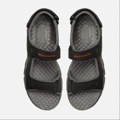 Skechers Sandaal Tresmen - Garo - 204105-BLK Zwart -Schoenen Promotiewinkel sandaal tresmen garo 204105 blk zwart 4