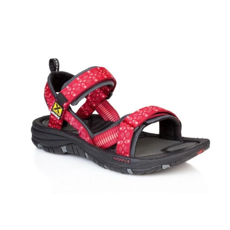 Source Sandalen Voor Dames Gobi Tribal Red - Outdoor - Rood 1 Source Sandalen Voor Dames Gobi Tribal Red - Outdoor - Rood