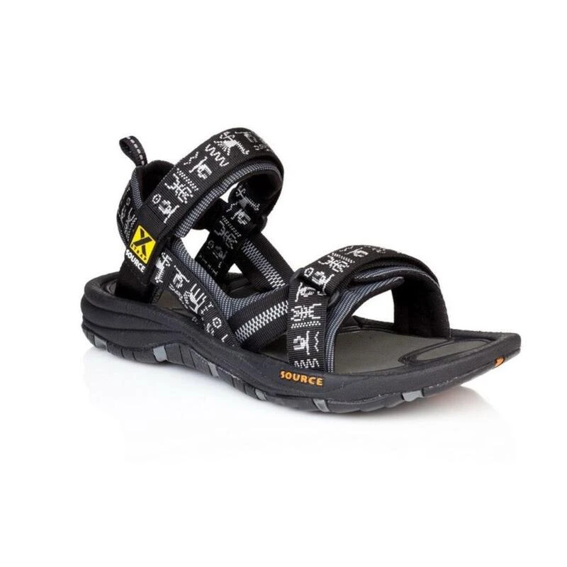 Source Sandalen Voor Heren Gobi Black Inca - Outdoor - Zwart 1 Source Sandalen Voor Heren Gobi Black Inca - Outdoor - Zwart