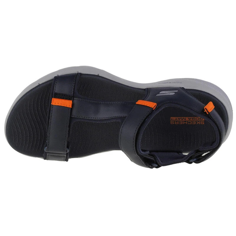 Skechers Go Walk 6 Sandal, Mannen, , Sandalen, Marineblauw 3 Skechers Go Walk 6 Sandal, Mannen, , Sandalen, Marineblauw - Afbeelding 3