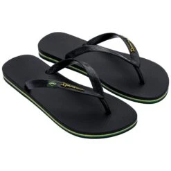 Slippers Ipanema Class Brasil II AD, Zwart, Mannen 3 Slippers Ipanema Class Brasil II AD, Zwart, Mannen -Schoenen Promotiewinkel slippers ipanema class brasil ii ad zwart mannen 1