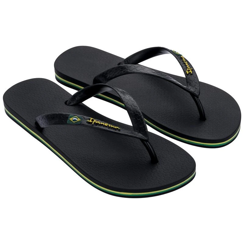 Slippers Ipanema Class Brasil II AD, Zwart, Mannen 2 Slippers Ipanema Class Brasil II AD, Zwart, Mannen - Afbeelding 2
