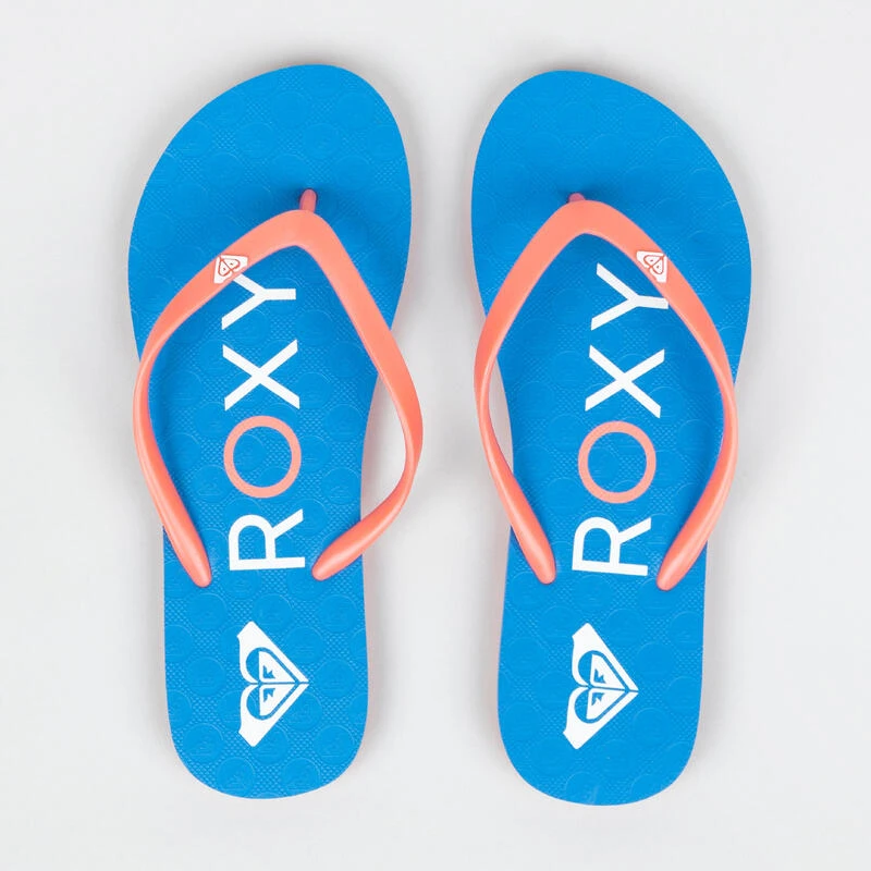 Roxy Slippers Voor Dames To The Sea Blauw 2 Roxy Slippers Voor Dames To The Sea Blauw - Afbeelding 2