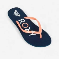 Roxy Slippers Voor Dames To The Sea Indigoblauw