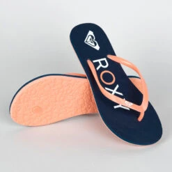 Roxy Slippers Voor Dames To The Sea Indigoblauw -Schoenen Promotiewinkel slippers voor dames to the sea indigoblauw 3