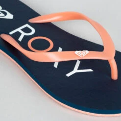 Roxy Slippers Voor Dames To The Sea Indigoblauw -Schoenen Promotiewinkel slippers voor dames to the sea indigoblauw 4