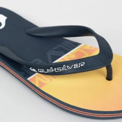 Quiksilver Slippers Voor Heren Java Blauw Oranje -Schoenen Promotiewinkel slippers voor heren java blauw oranje 5
