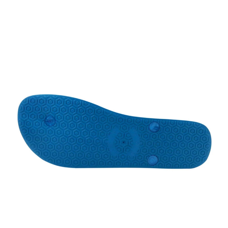 Strandslippers Voor Dames In Lichtblauwe Kleur Met Rubberen Zolen 5 Strandslippers Voor Dames In Lichtblauwe Kleur Met Rubberen Zolen - Afbeelding 5