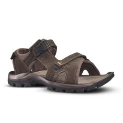 Quechua Wandelsandalen Voor Heren NH120 Leer