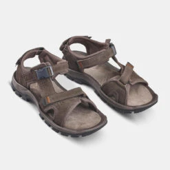 Quechua Wandelsandalen Voor Heren NH120 Leer 12 Quechua Wandelsandalen Voor Heren NH120 Leer -Schoenen Promotiewinkel wandelsandalen voor heren nh120 leer 3