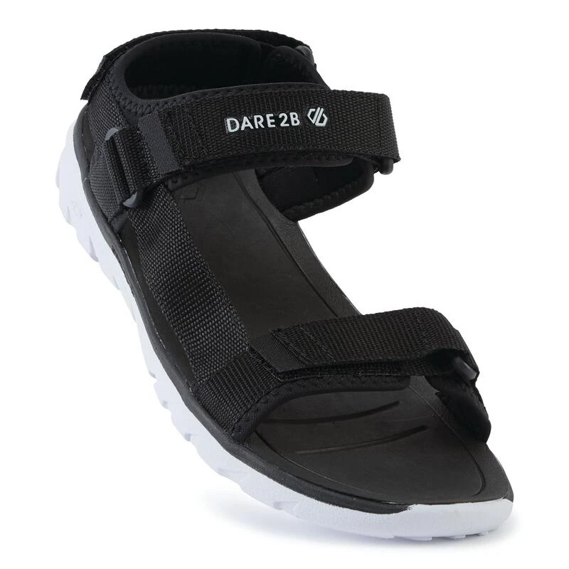 Dare 2b Xiro Heren Zwemmen Sandalen - Zwart Wit 1 Dare 2b Xiro Heren Zwemmen Sandalen - Zwart Wit