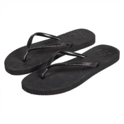 XQ | Teenslippers Dames | Glitter | Zwart | Flip Flops Dames