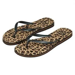 XQ | Teenslippers Dames | Panterprint | Flip Flops Dames