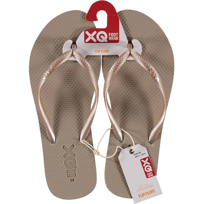 XQ Teenslippers Dames Plain Sand 4 XQ Teenslippers Dames Plain Sand - Afbeelding 4