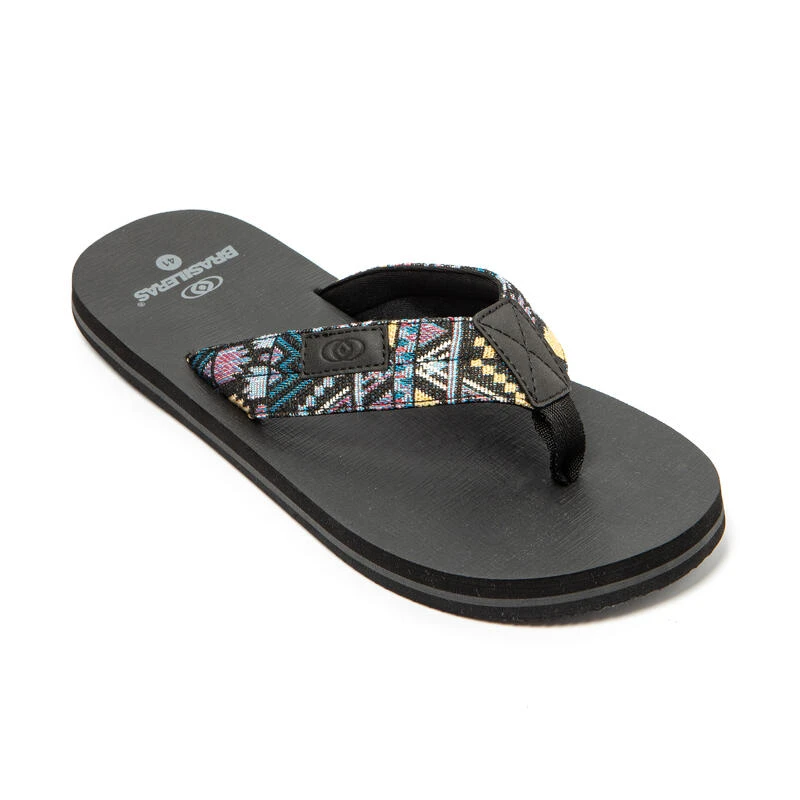 Zwarte Teenslippers Met Antislipzool Voor Heren 2 Zwarte Teenslippers Met Antislipzool Voor Heren - Afbeelding 2